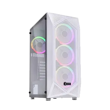 Корпус QUBE SNOW RGB White (SNOW_FMMU3)