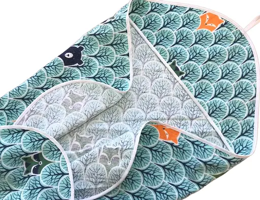 Байковое полотенце Moontime "Звери в лесу" - фото 1