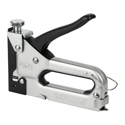Степлер Sigma с регулятором для скоб 4-14мм хром (2821021) - фото 2