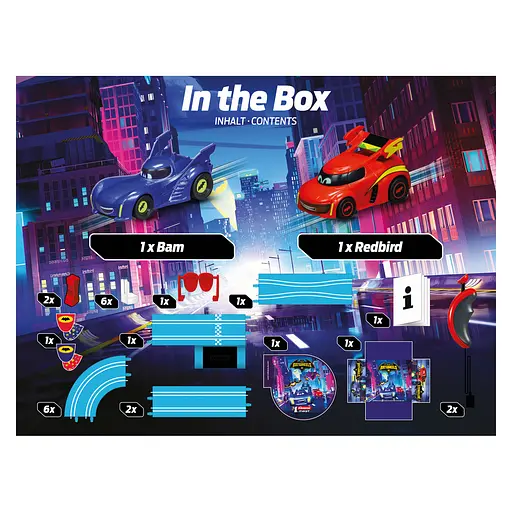 Автотрек Carrera First Батвилс готовы к движению трасса 2.9 м (CR-20063048) - фото 10