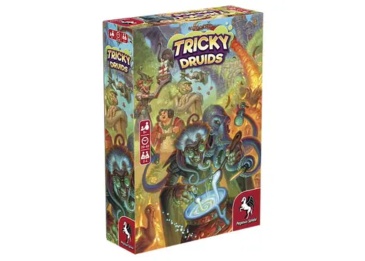 Настільна гра Pegasus Spiele Хитрі Друїди (Tricky Druids) (англ.) (PS054)