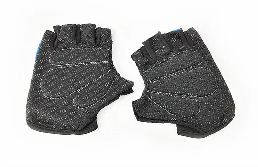 Велорукавиці West Biking з короткими пальцями L Black-Blue (G0001094) - фото 2