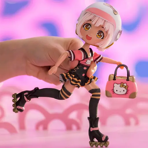 Детская кукла "Золотая Роллер Дива" 4SF Manga Dolls HKTF1000 серии "Hello Kitty" - фото 5