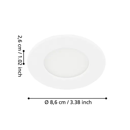 Cвітильник вбудований FUEVA 5 - фото 2