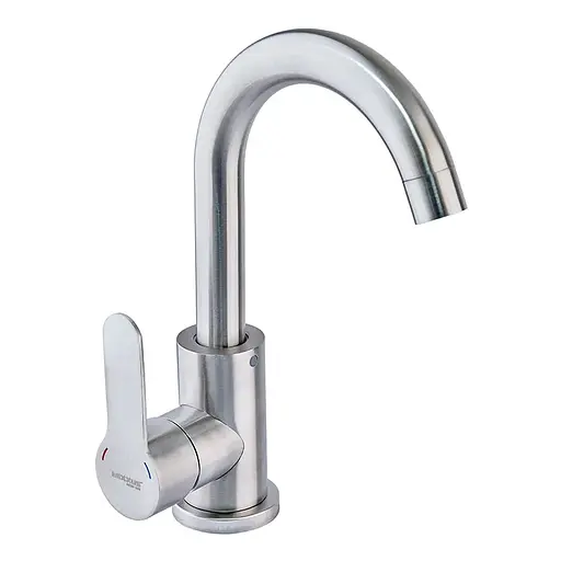 Змішувач для умивальника Mixxus DAX-001-C MX1339 Нержавіюча сталь - фото 1