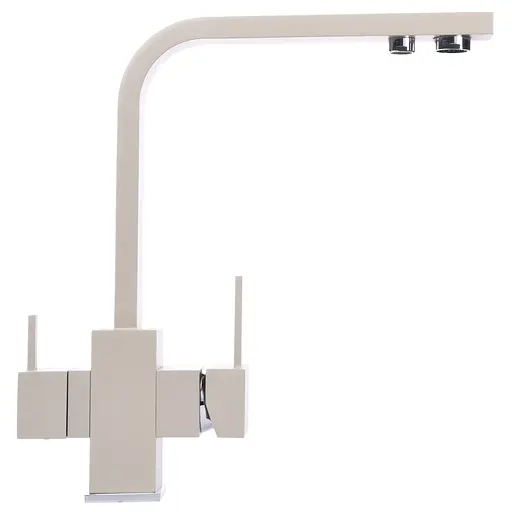 Смеситель для кухни под осмос Globus Lux GLLR-0111-4-Colorado Бежевый - фото 4