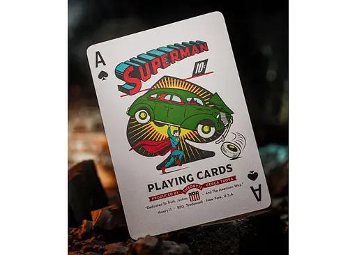 Карти гральні United States Playing Card Company Theory11 Superman (ВР_КГТС) - фото 3