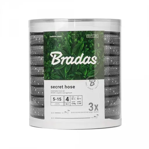 Шланг для полива Bradas SECRET HOSE 8-24 м WSCH824GY - фото 2