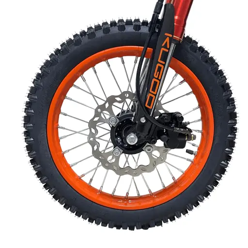 Питбайк Kugoo Wish 01 | Черный | С усиленной рамой и амортизационной вилкой - фото 22