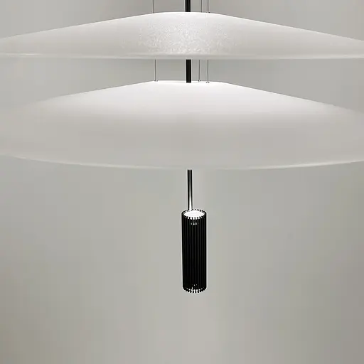 Дизайнерский 2-х ярусный светильник КРЫЛЬЯ СВЕТА с черным основанием Line.F MJ 14-680+680 BK - фото 6