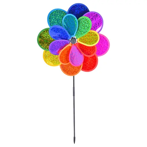 Вітрячок V2208 "Квітка 39 см" у пакеті, 1 колір (6938357522088) - фото 1