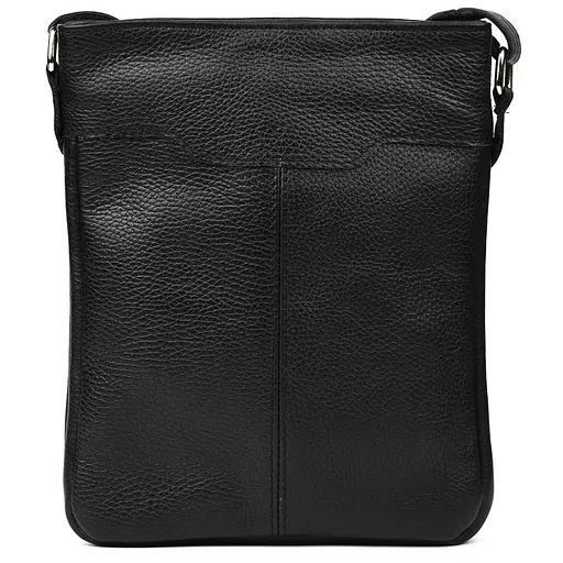 Кожаная мужская сумка через плечо TARWA 26х23х4 см sum0025899 - фото 3