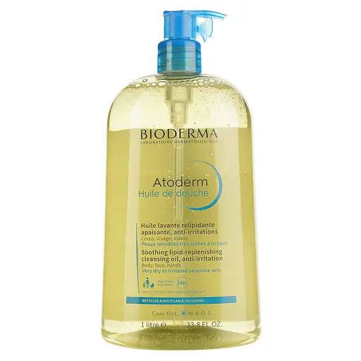 Уцінка. Олія для душу Bioderma Atoderm Huile de douche 1 л (28138)  - фото 2