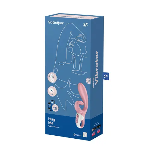 Вібратор Satisfyer Hug Me Connect App 21 см рожевий - фото 6