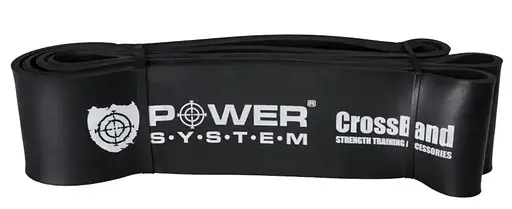 Гумка для фітнесу і кроссфіту Power System PS-4055 CrossFit Level 5 Black (опір 25-65 кг) (PS-4055_Black) - фото 2