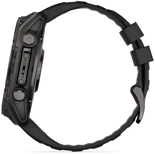 Смарт-часы Garmin Fenix 8 47mm AMOLED Sapphire Carbon Gray DLC Titanium with Black Silicone Band (010-02904-29) EU - фото 10