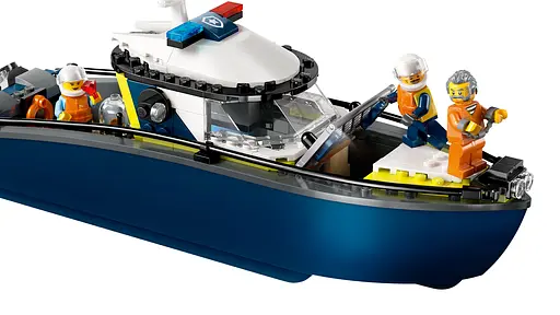 Конструктор LEGO City Преследование на полицейском катере 264 детали (60456) - фото 8