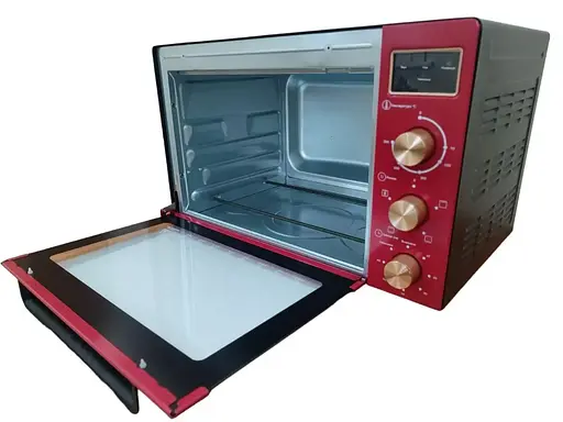 Духовка GoodGrill GR-6501RC 65 л конвекционная красная - фото 4