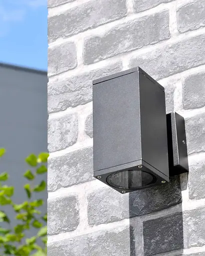 Вуличний світильник Goldlux 323248 Morris GU10 2x12W IP54 BK - фото 7