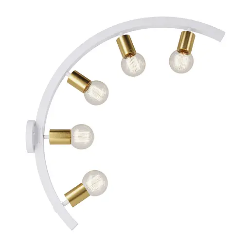 Настенное бра "Mone" PikArt арт. 19600 золотой/белый - фото 1