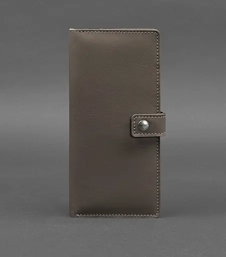 Кожаный тревел-кейс (органайзер для документов) 6.0 темно-бежевый - фото 1