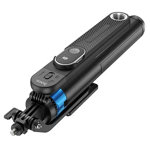 Монопод для селфи Hoco K22 Anti-shake с треногой + съемный BT пульт - фото 4