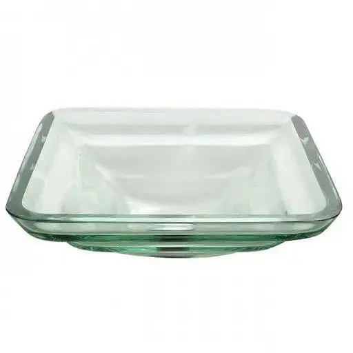 Умивальник скляний Kraus Single-Tone GVS-930-19MM, Прозорий - фото 1