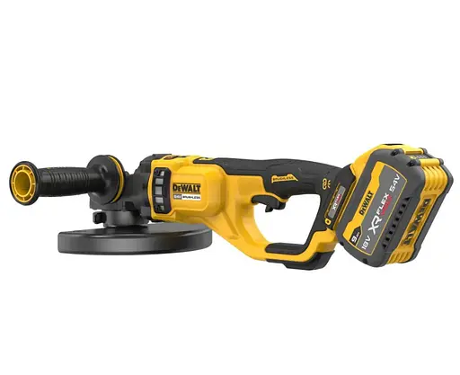 Шлифмашина угловая аккумуляторная DeWalt с АКБ и ЗУ DCG460X2 - фото 1