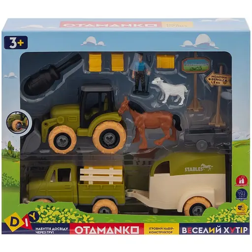 Игровой набор Otamanko Веселый хутор трактор - фото 2