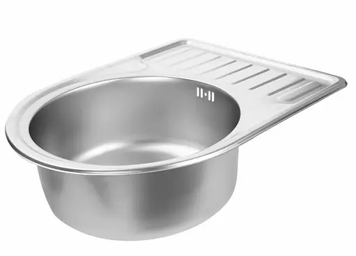 Кухонная мойка Platinum 5844 сатин (SP000018186) - фото 2