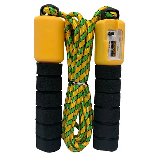 Скоростная скакалка со счетчиком Bambi MS 0345-1(Black) длина 280 см - фото 1