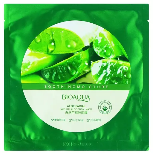 Успокаивающая маска для лица Bioaqua Soothing &amp; Moisture Aloe Facial Mask 30 г