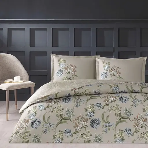 Постільна білизна Elodie Beige Сатин Tac pbe0051644 - фото 4