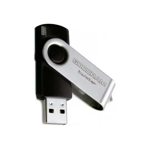 USB флеш накопитель Goodram 16 ГБ Twister Black USB 2.0 (UTS2-0160K0R11) - фото 3