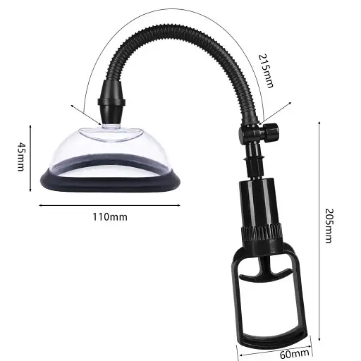 Вакуумна помпа для вульви Men Powerup Pussy Pump Premium Fun розмір S (11 см) - фото 2