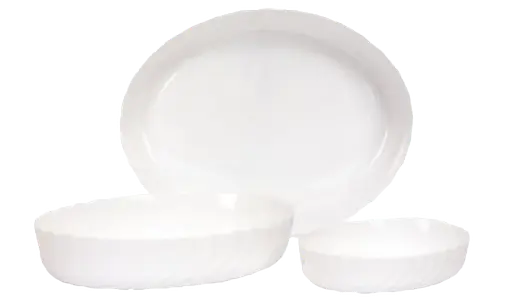 Набір форм Luminarc Smart Cuisine Trianon, 22х16 см, 32х24 см, 36х29 см - фото 1