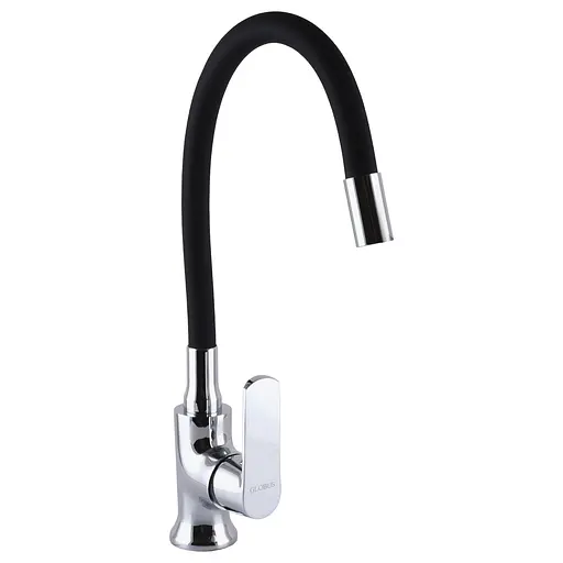 Змішувач для кухні Globus Lux Laguna GLA-0203SL-SB Чорний - фото 1