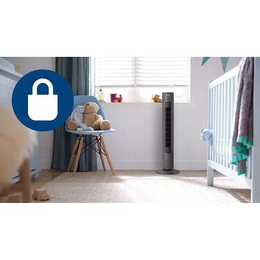 Вентилятор Philips колонный 110 см графит 40 Вт (CX5535/11) - фото 5