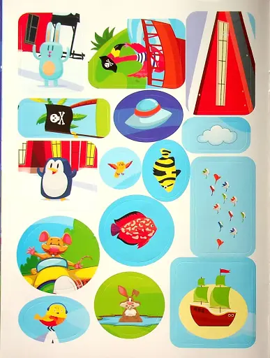 Наліпки дітлахам. Назустріч пригодам - фото 5