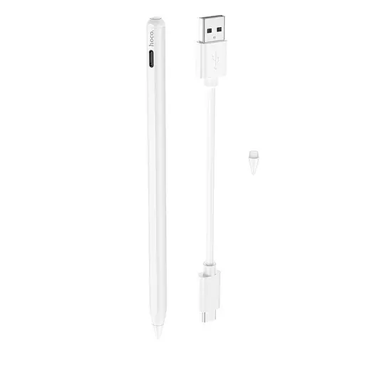 Стилус Hoco Smooth series magnetic rechargeable capacitive pen for Pad GM107 - фото 2