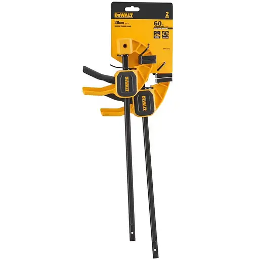 Струбцина DeWalt M швидкозатискна 300 мм 63 кг 2 шт. (DWHT0-83158) - фото 4