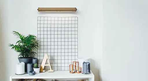 Настенный латунный светильник, арт. 4202 Золотистый - фото 1