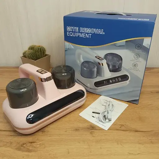 Умный очиститель от клещей Grand беспроводной с ультрафиолетовой стерилизацией и HEPA-фильтром белый - фото 4