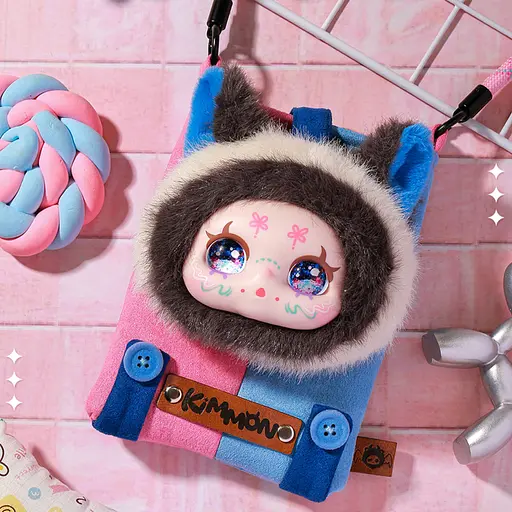 Крос-боди сумка Pop Top Kimmon 556114 застежка-магнит в виде лица - фото 10