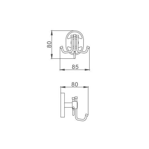 Крючок для полотенец Frap F1905-3 - фото 5