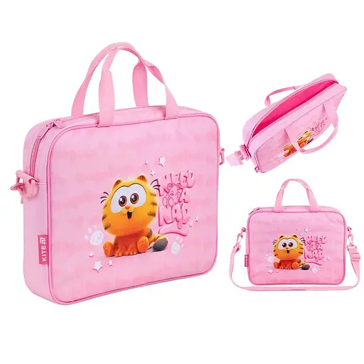 Школьная текстильная сумка Kite Garfield (GF26-589) - фото 1