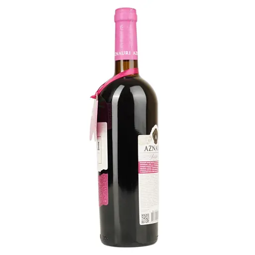Вино Aznauri Raspberry Малина червоне напівсолодке 0.75 л - фото 2
