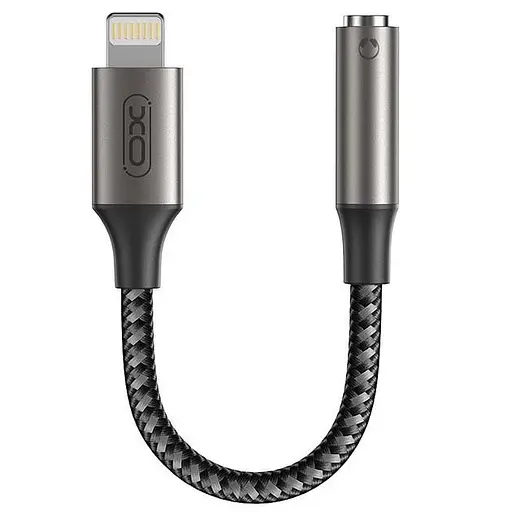 Переходник XO NB-R258C с Apple iPhone 5 6 7 8 11 на 3.5 мм адаптер - фото 2