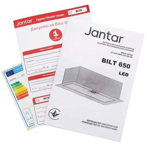 Встраиваемая вытяжка Jantar BILT 650 LED 52 BL - фото 9