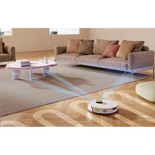 Робот-пилосос з вологим прибиранням Dreame Bot L20 Ultra White - фото 6